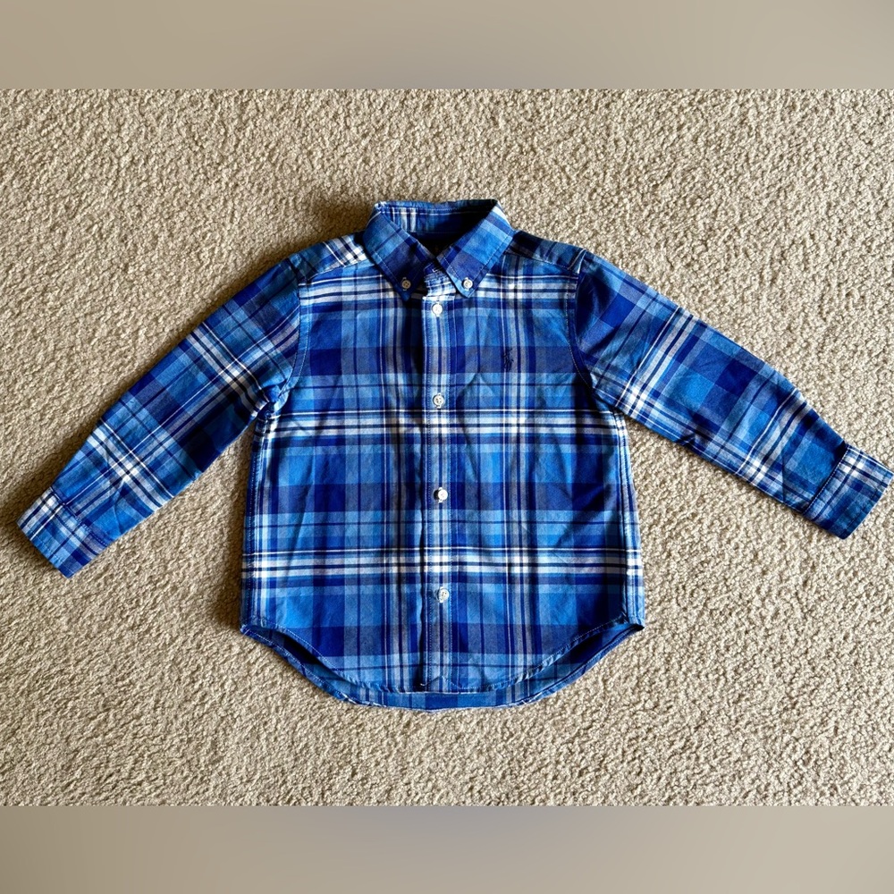 Ralph Lauren dress shirt. Size 3T.. Never used, tags attached